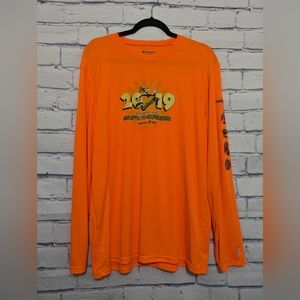 WDW Champion run Disney Race & A Half 2019 Long Sleeve Shirt Men's Size Large